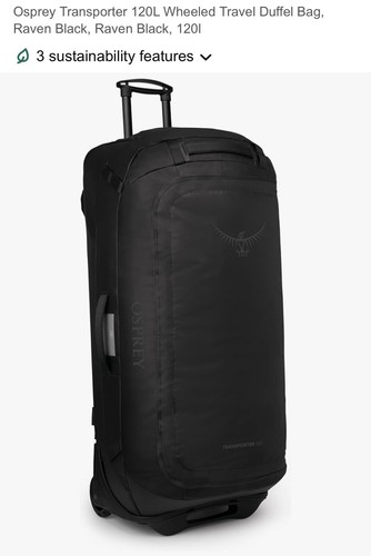 Osprey transporter 120 liter - transporter,