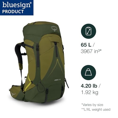 Osprey atmos 65l - atmos, lt